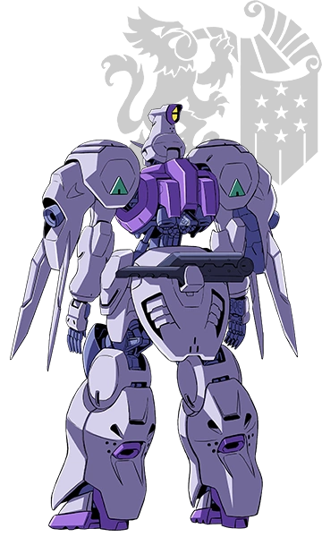 锡蒙力高达背面